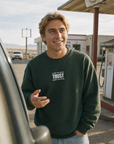 CTC approved model | pixels:f734209060b53d8dee79961a2bb1379386b82378e36a6b559e6cdafafda47997 | CTC-012 | Trust Crew | color:Forest Green | side:front