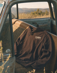 CTC approved model | pixels:869acf603b40bddd826f8f49ef1e2f99deb27fe65f3f146e3fdfaf4740f9488c | CTC-048 | Jesus Wept Hoodie | color:Dark Chocolate | side:front