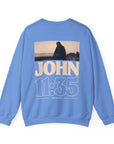 Jesus Wept Crew — Carolina Blue, back