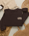 Matthew 5:3 Crew — Dark Chocolate, folded 2