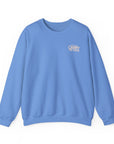 Matthew 5:3 Crew — Carolina Blue, front