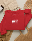 Trust Crew — Red, folded 2