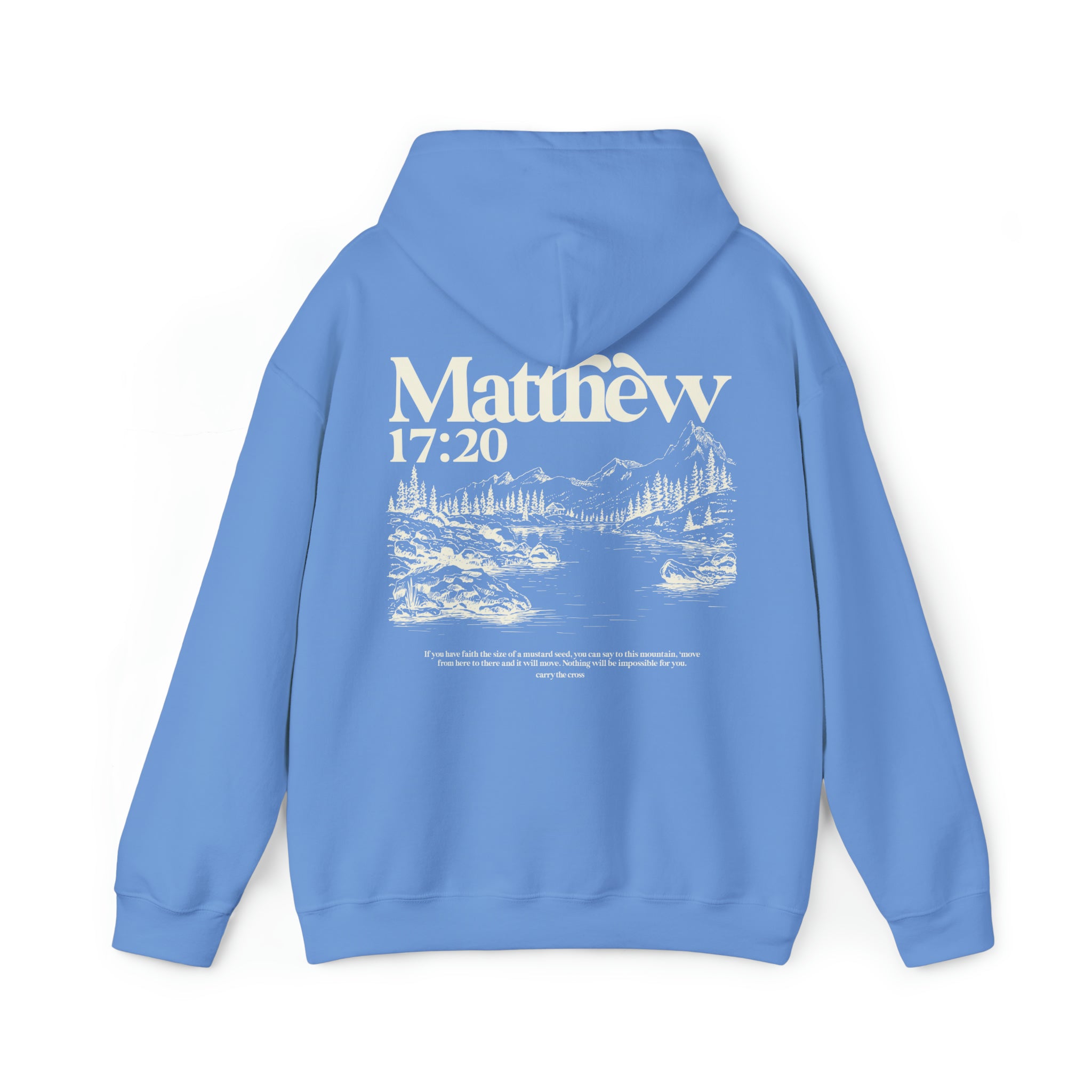Matthew 17:20 Mustard Seed Faith Hoodie | CarryTheCross