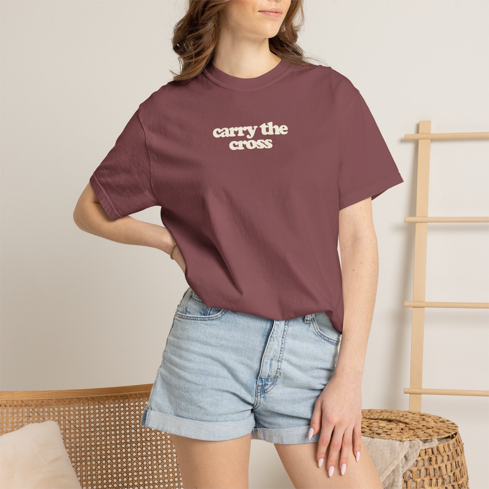 Joshua 1:9 Tee — Christian t-shirt by CarryTheCross