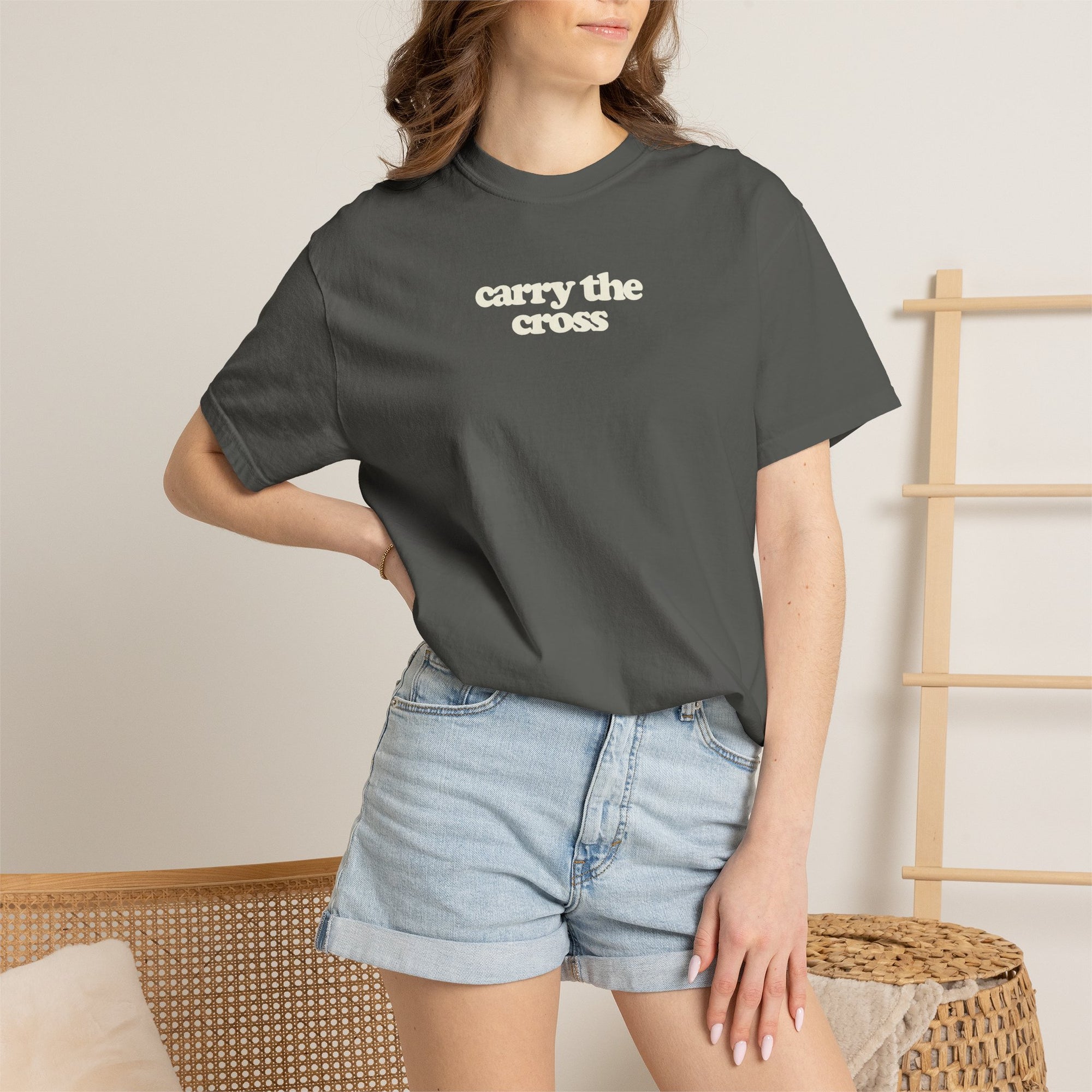Joshua 1:9 Tee — Christian t-shirt by CarryTheCross