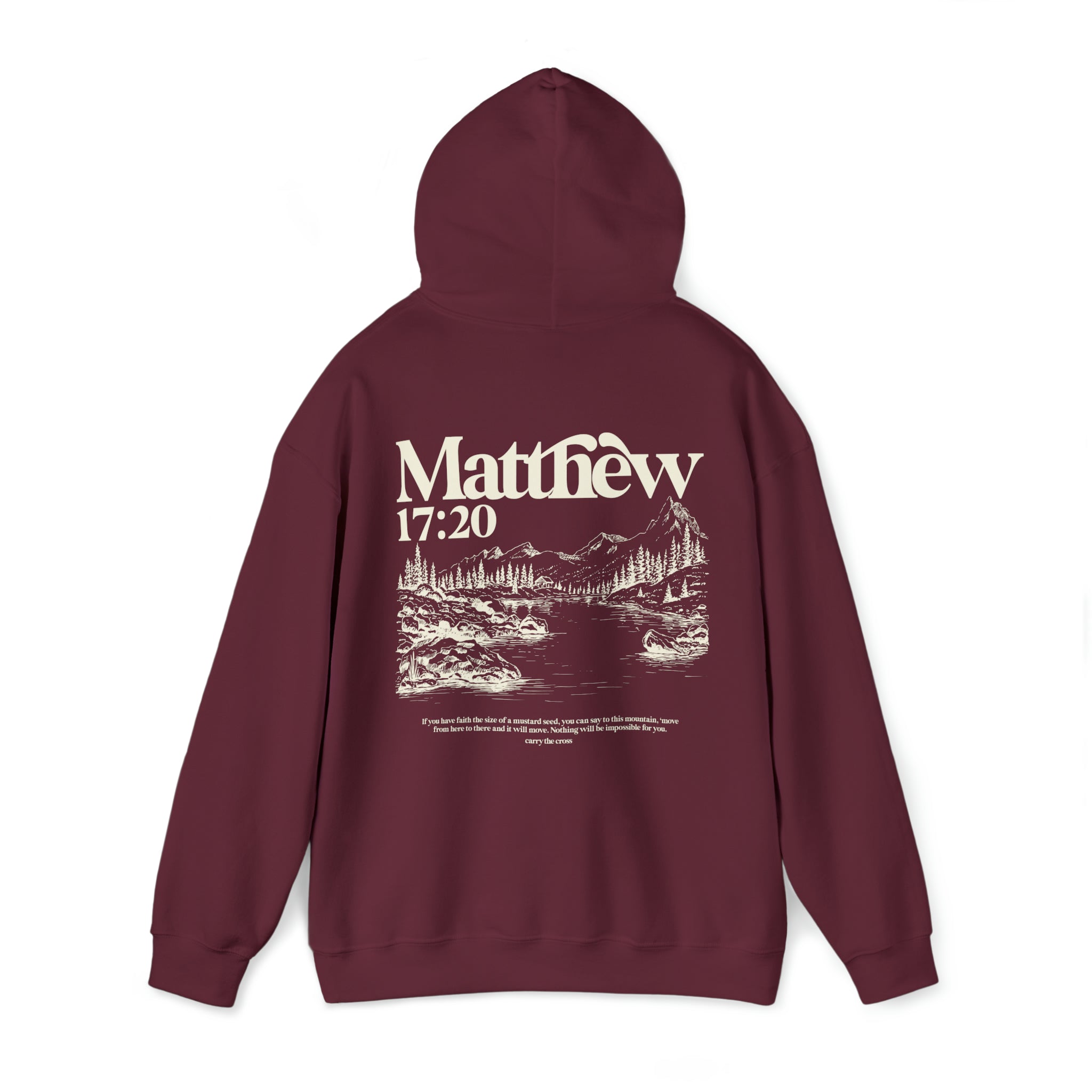 Matthew 17:20 Mustard Seed Faith Hoodie | CarryTheCross