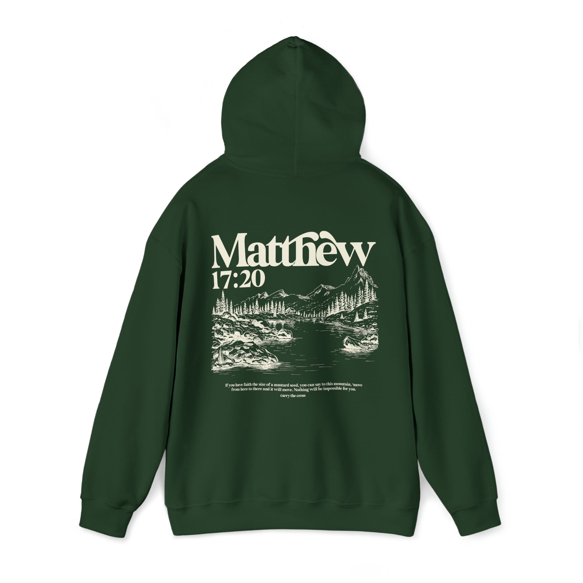 Matthew 17:20 Mustard Seed Faith Hoodie | CarryTheCross