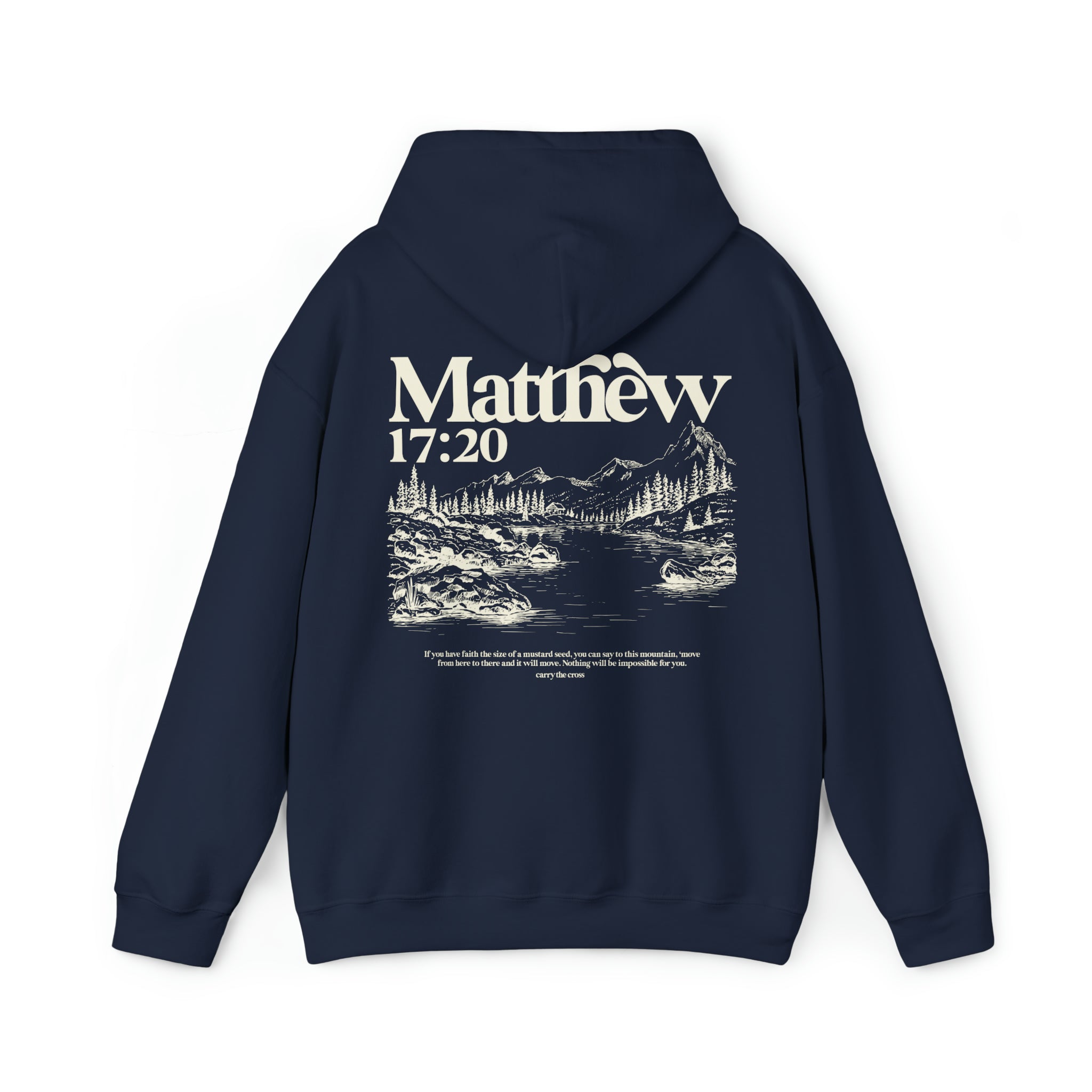 Matthew 17:20 Mustard Seed Faith Hoodie | CarryTheCross