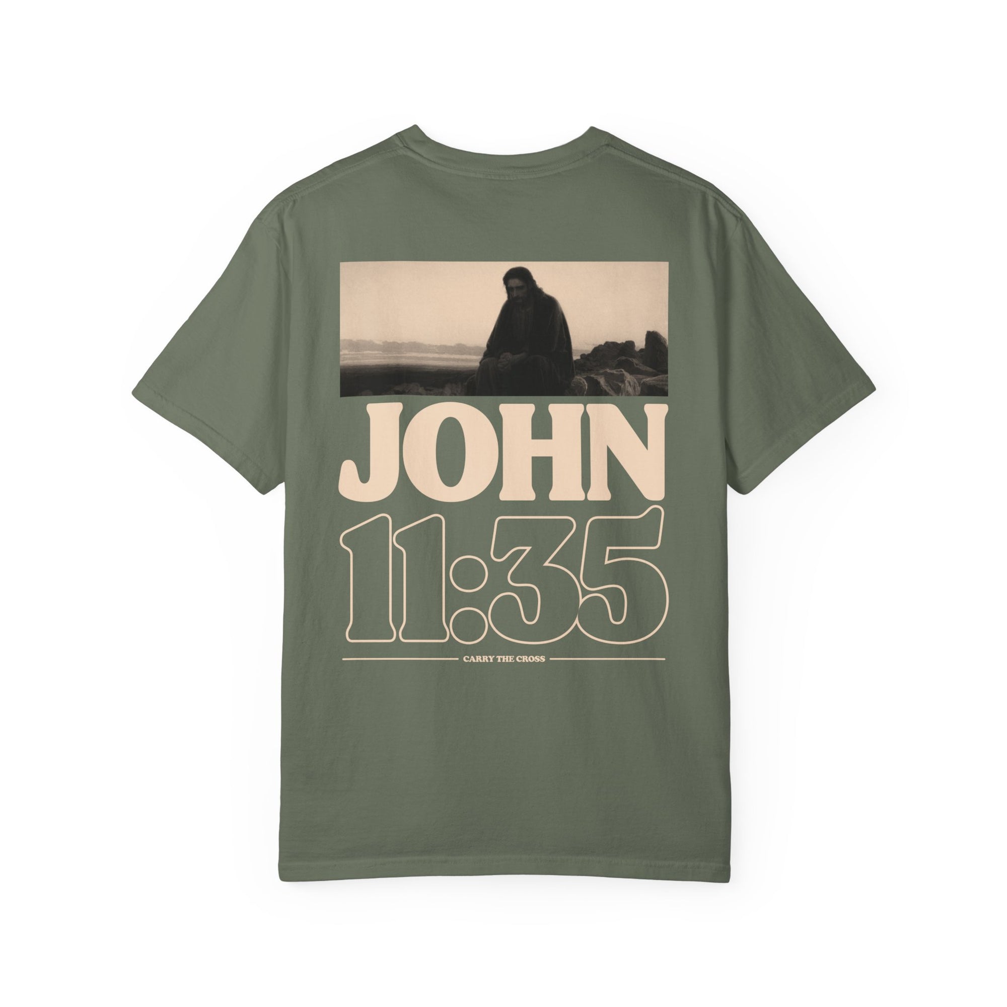 Jesus Wept. — Christian t-shirt by CarryTheCross