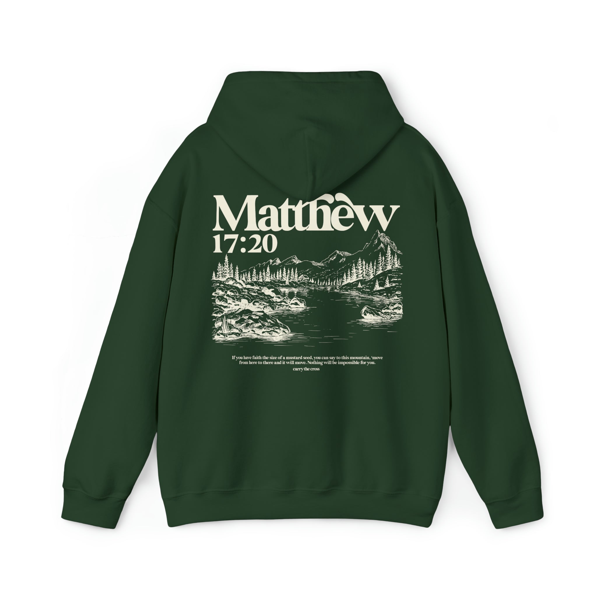 Matthew 17:20 Mustard Seed Faith Hoodie | CarryTheCross