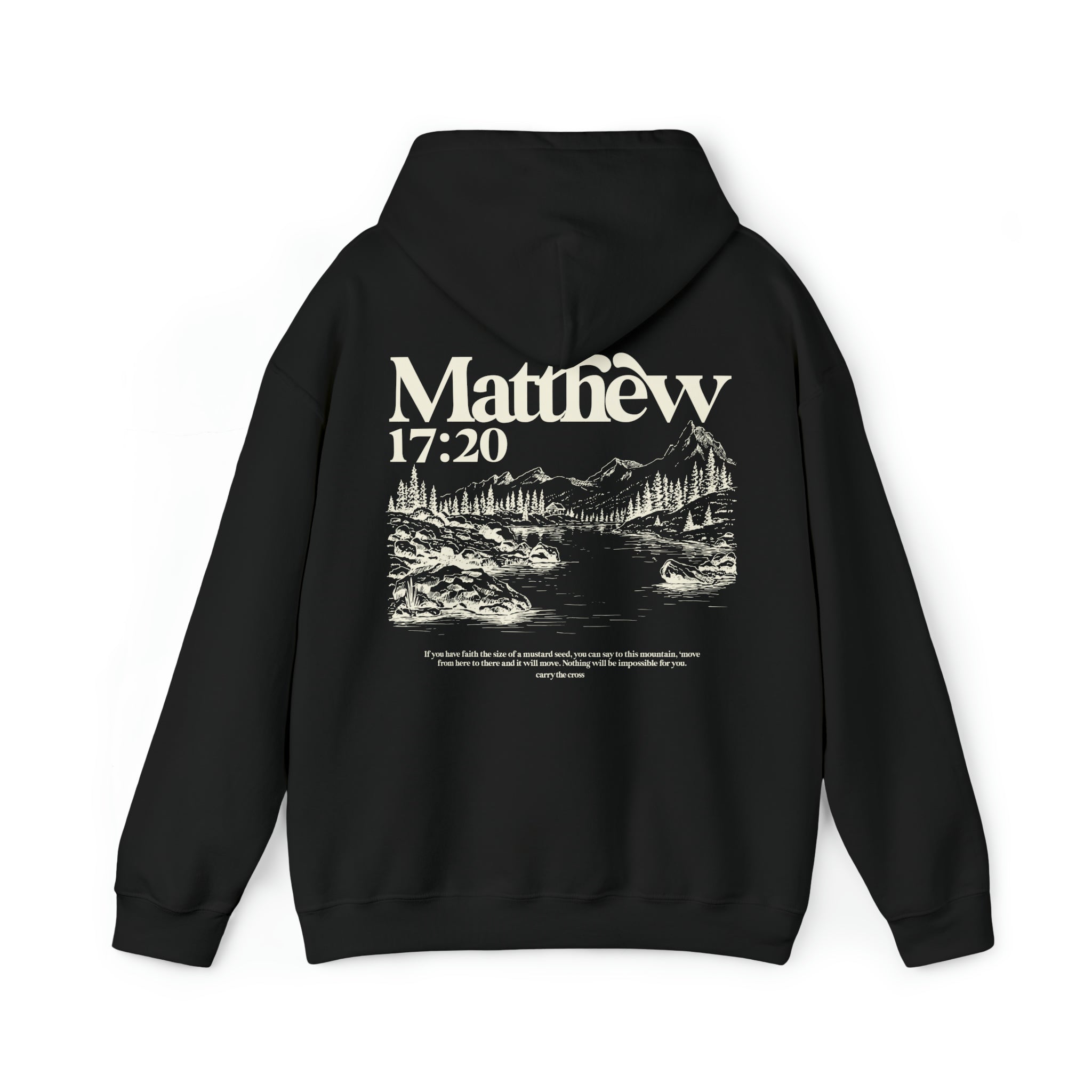 Matthew 17:20 Mustard Seed Faith Hoodie | CarryTheCross