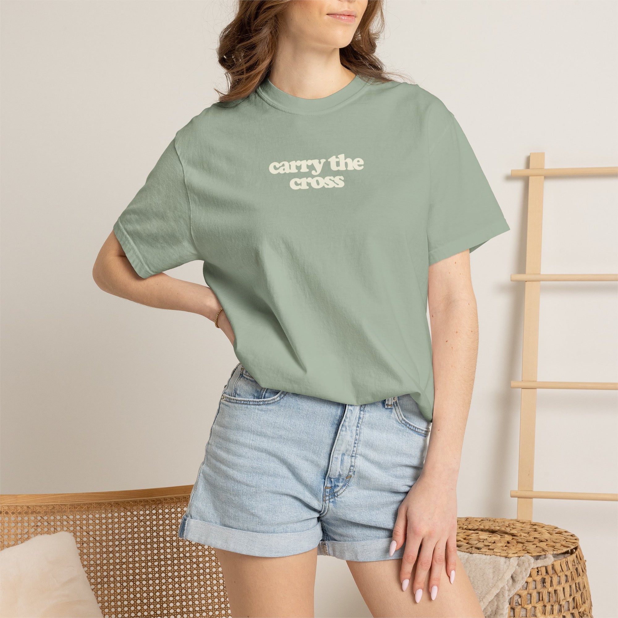Joshua 1:9 Tee — Christian t-shirt by CarryTheCross