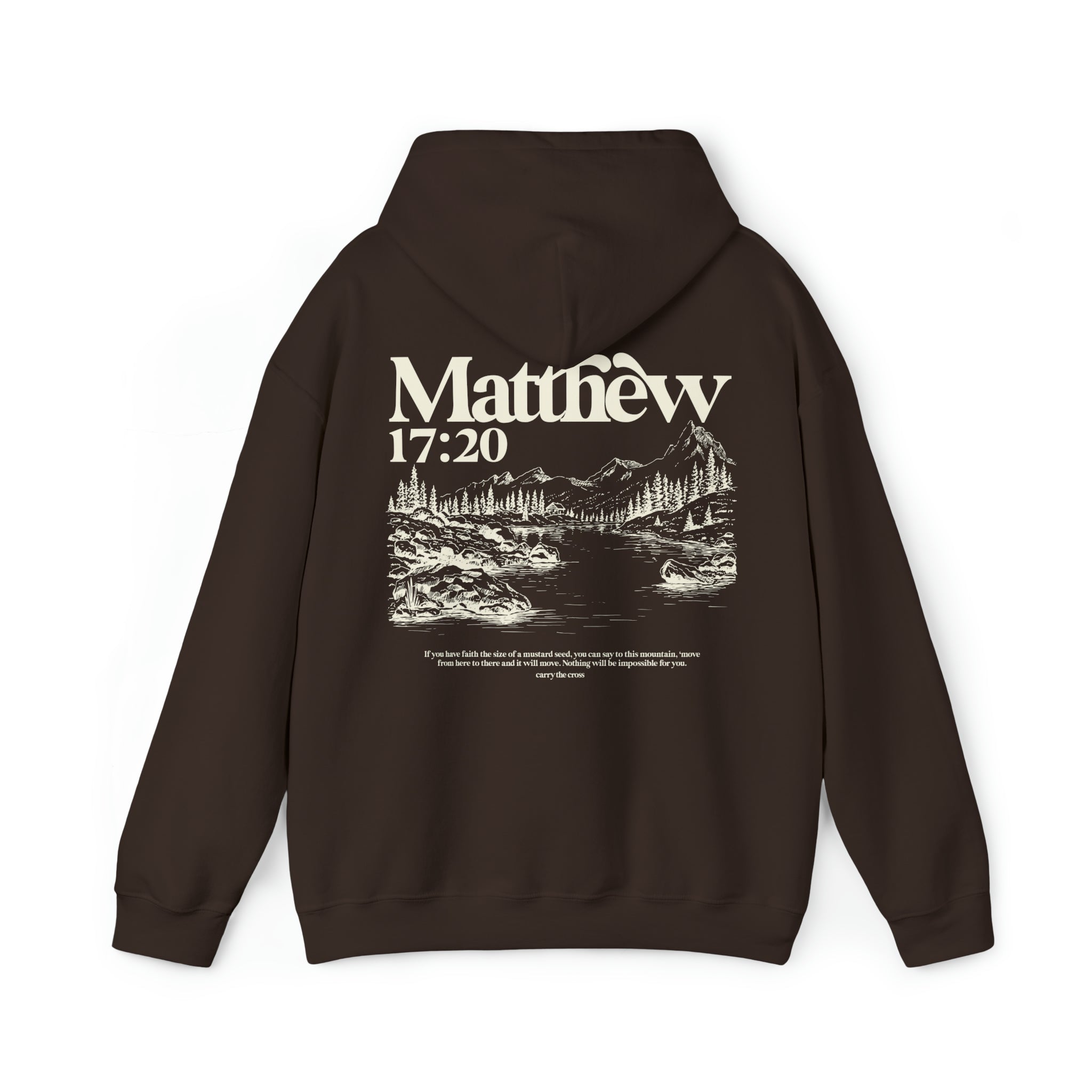 Matthew 17:20 Mustard Seed Faith Hoodie | CarryTheCross