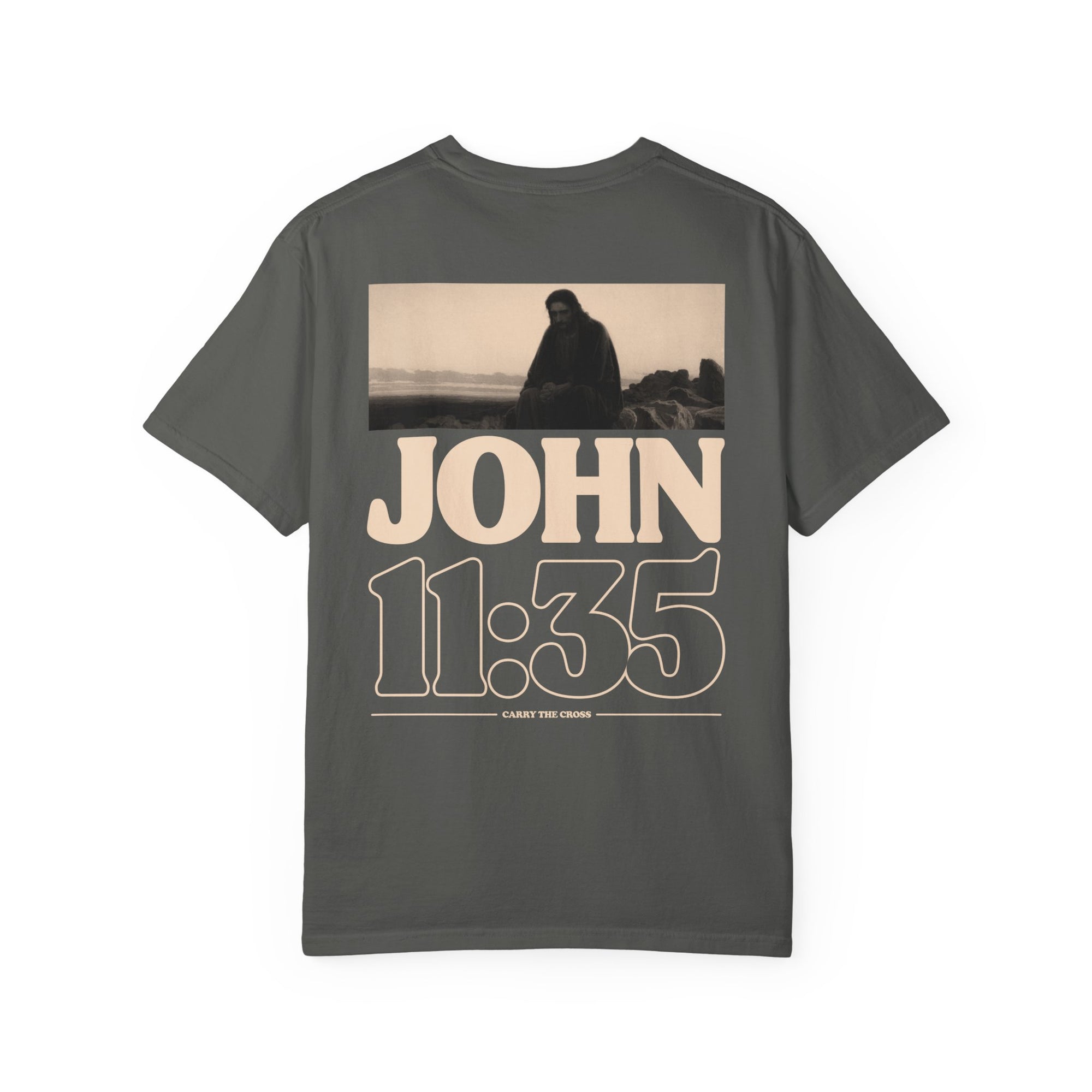Jesus Wept. — Christian t-shirt by CarryTheCross