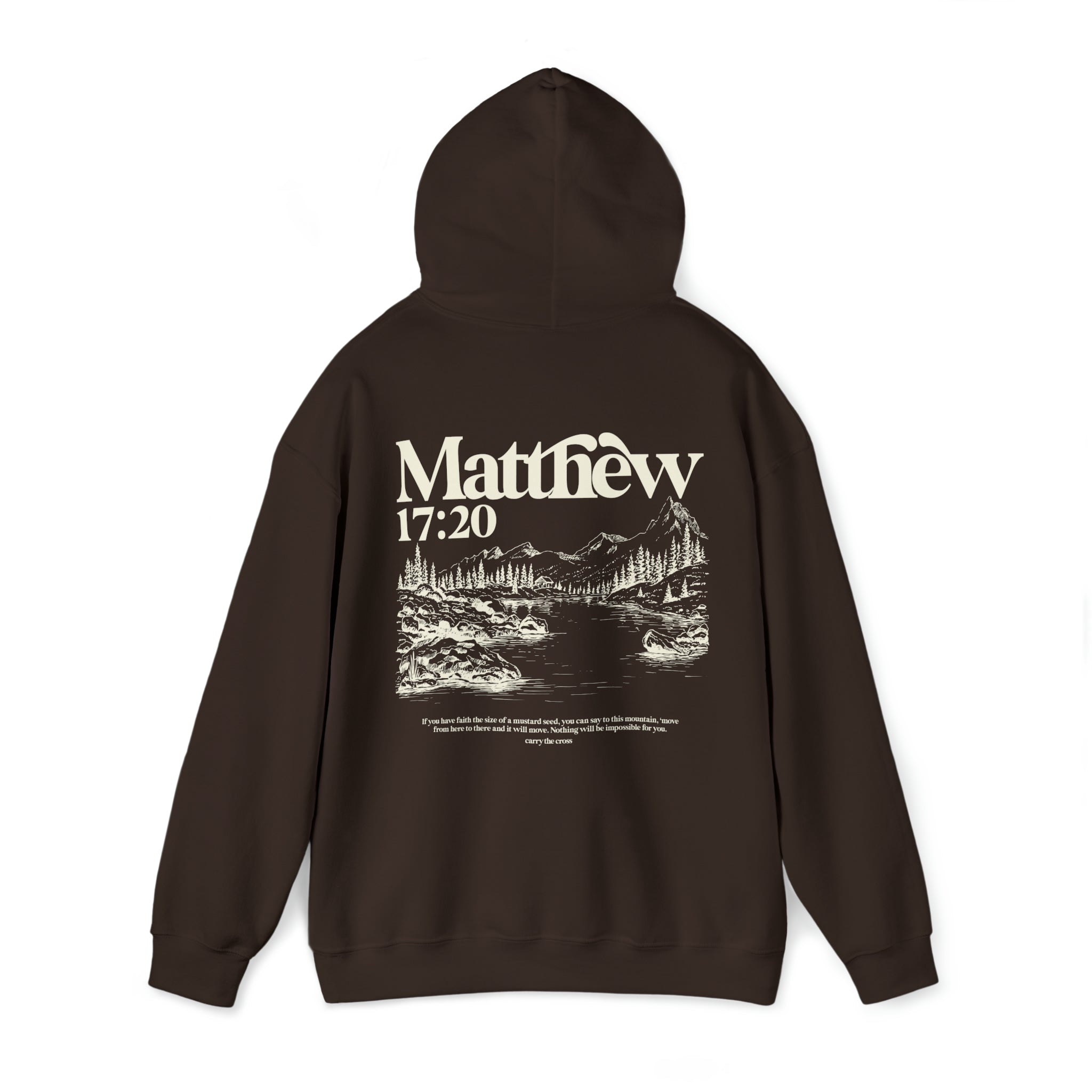 Matthew 17:20 Mustard Seed Faith Hoodie | CarryTheCross
