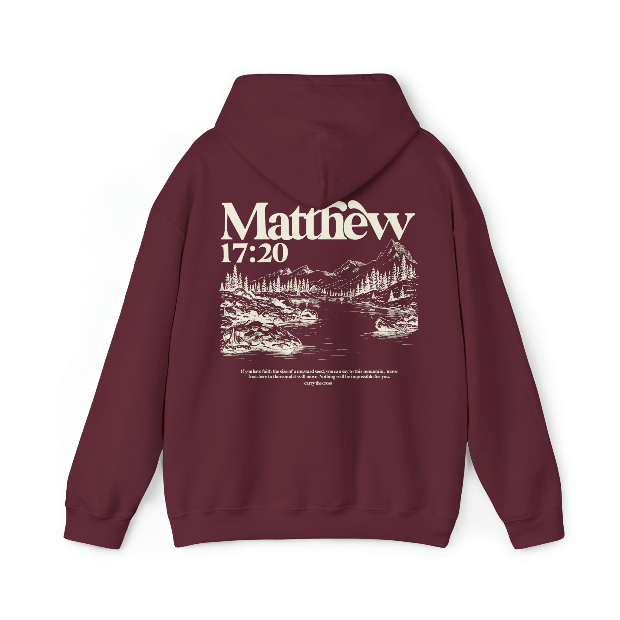 Matthew 17:20 Mustard Seed Faith Hoodie | CarryTheCross