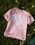Love Above All Tee in Blossom, back view | CarryTheCross
