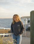 CTC approved model | pixels:49bab874b010fbeff894c22071faf5af90bdd439c08beaf9a79937ba05aed461 | CTC-055 | Proverbs 16:3 Crew | color:Dark Heather | side:front