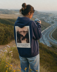 CTC approved model | CTC-058 | Proverbs 16:3 Hoodie | color:Navy | side:back