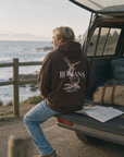 CTC approved model | pixels:d110ddd71760f01aff7e5c2de40c1972117ad8ff37614ab5f4296341feeac7dd | CTC-086 | Romans 8:31 Hoodie | color:Dark Chocolate | side:back