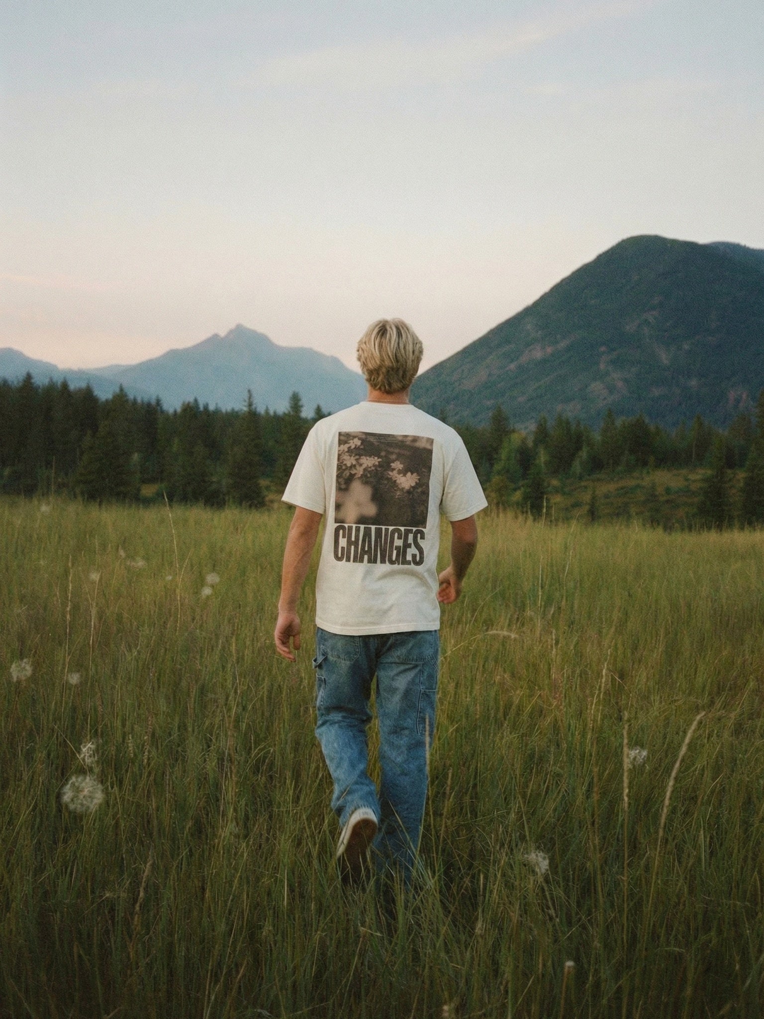 Changes tee — mountain trail