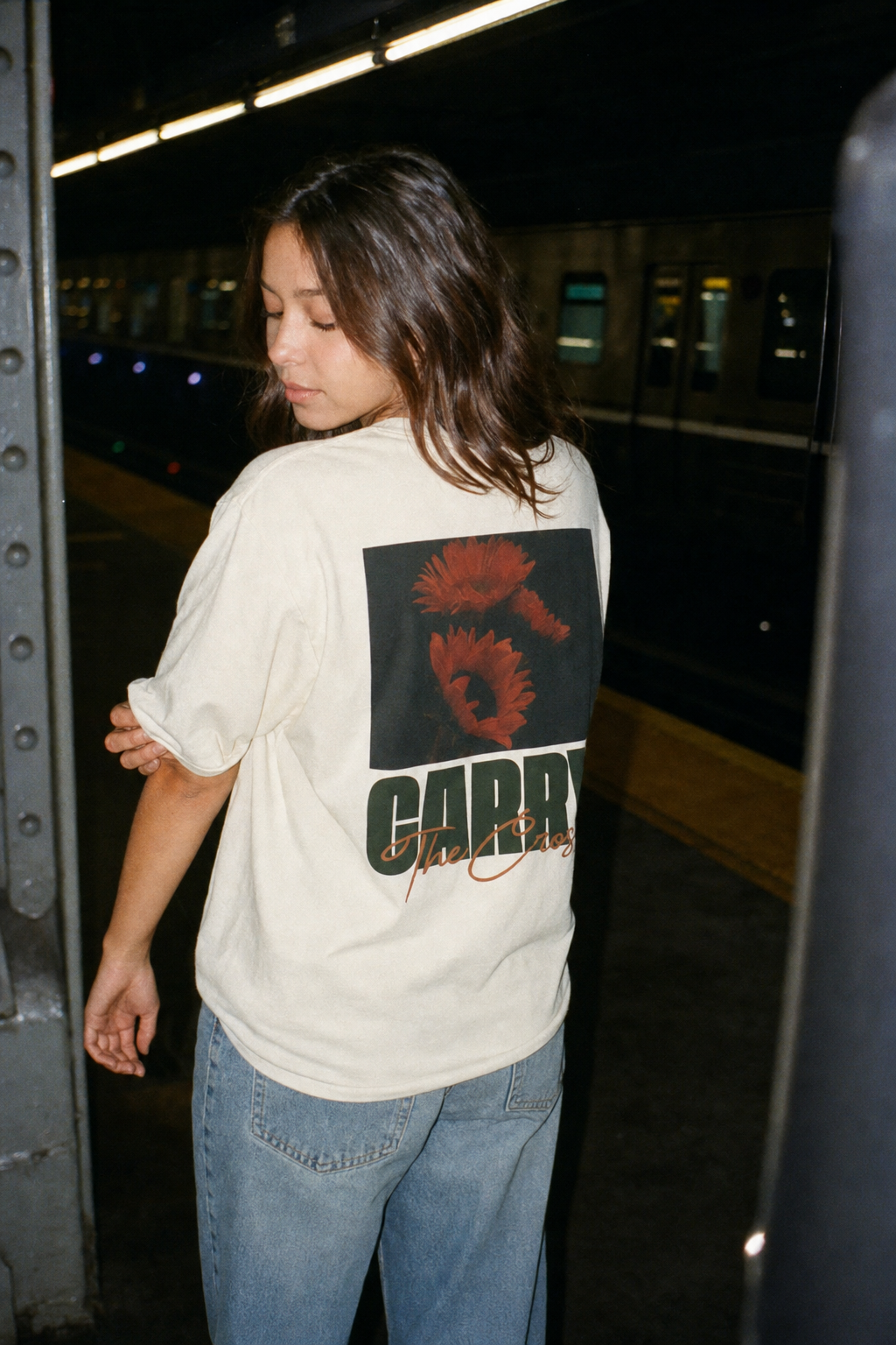 CTC approved original | pixels:e5ac2b12dc4f9df8c9d7ca6d9228a642eaf3f220db608d732beac04859d0a222 | Isaiah 40:8 Tee | source:brunette_hearted-isaiah-40-8-bb5afd54-3d4b95ee.png | side:back