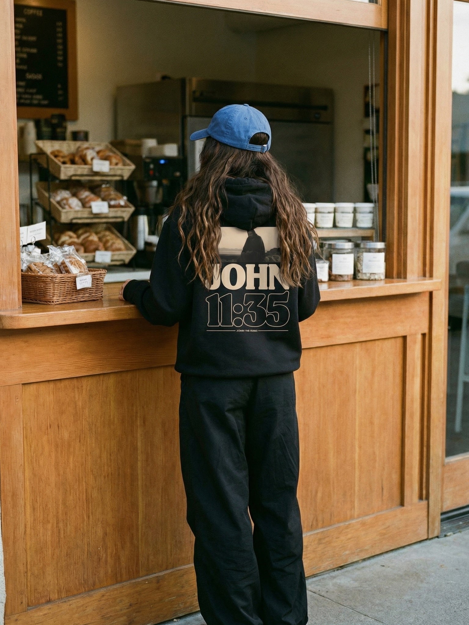 Jesus Wept hoodie — bakery