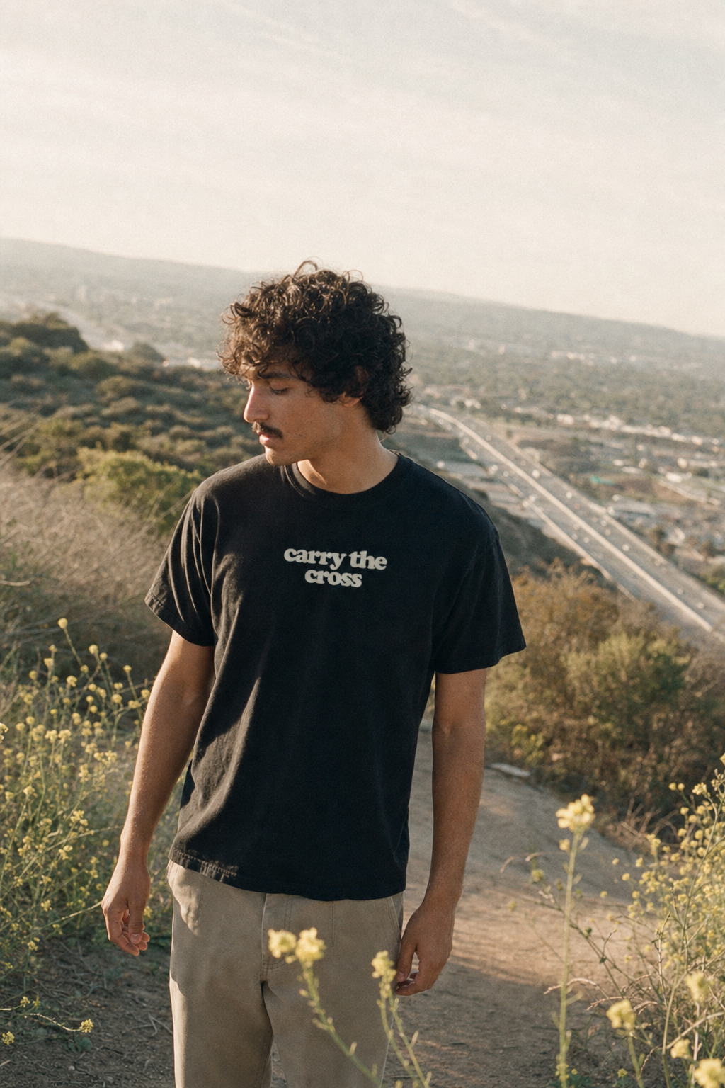 CTC approved original | pixels:80dc6b045f98c2e0e348a478711d344d6e7ec325f669ef5fd9ed7b55f175e4b9 | Joshua 1:9 Tee | source:curly_hearted-joshua-1-9-b1c878ca-7150c845.png | side:front
