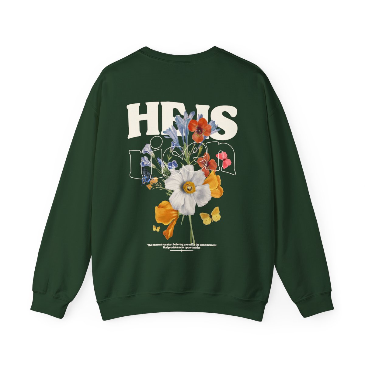 CTC exact mockup | product:7365388009560 | printify:648ca20043387a2fee0e06c6 | color:Forest Green | side:back