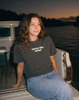 Carry The Cross tee — lake at dusk