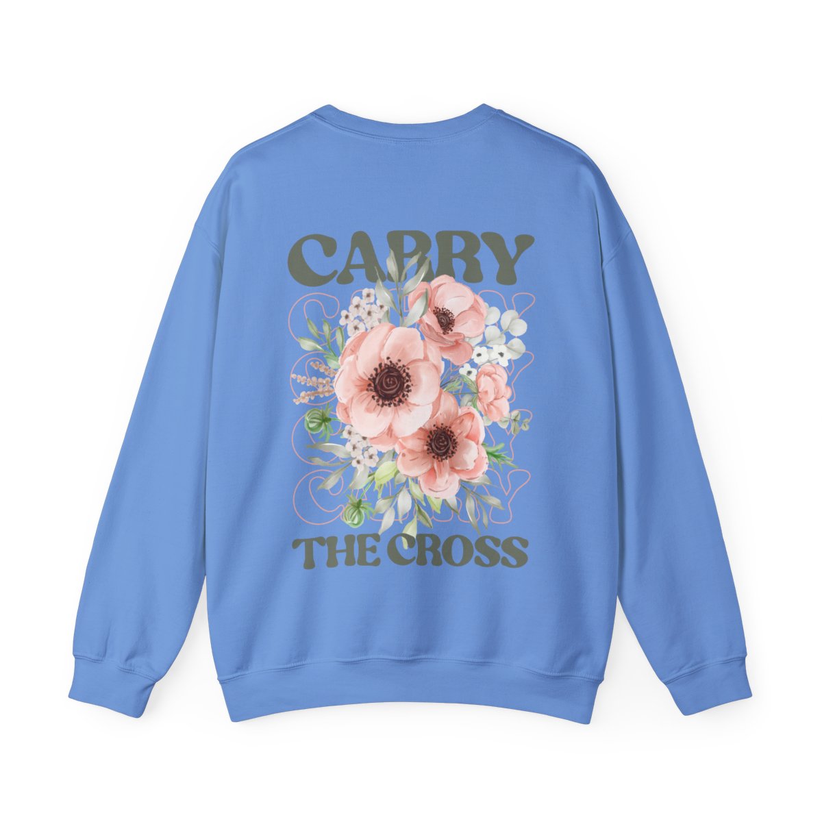 Sow Into Me Crew — Carolina Blue, back