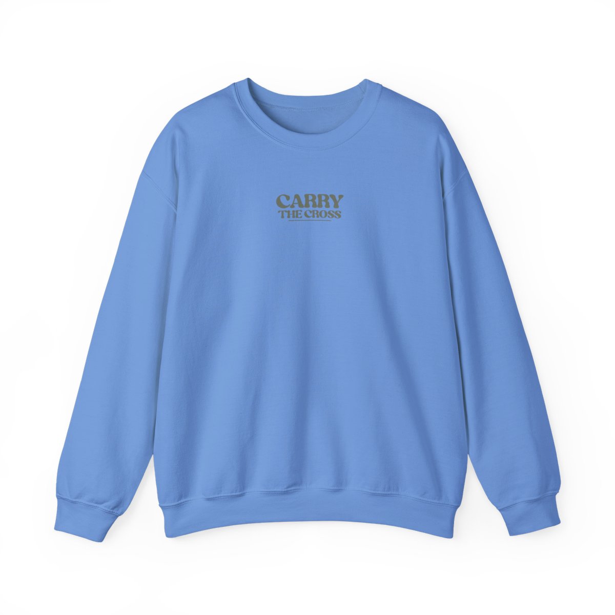 Sow Into Me Crew — Carolina Blue, front